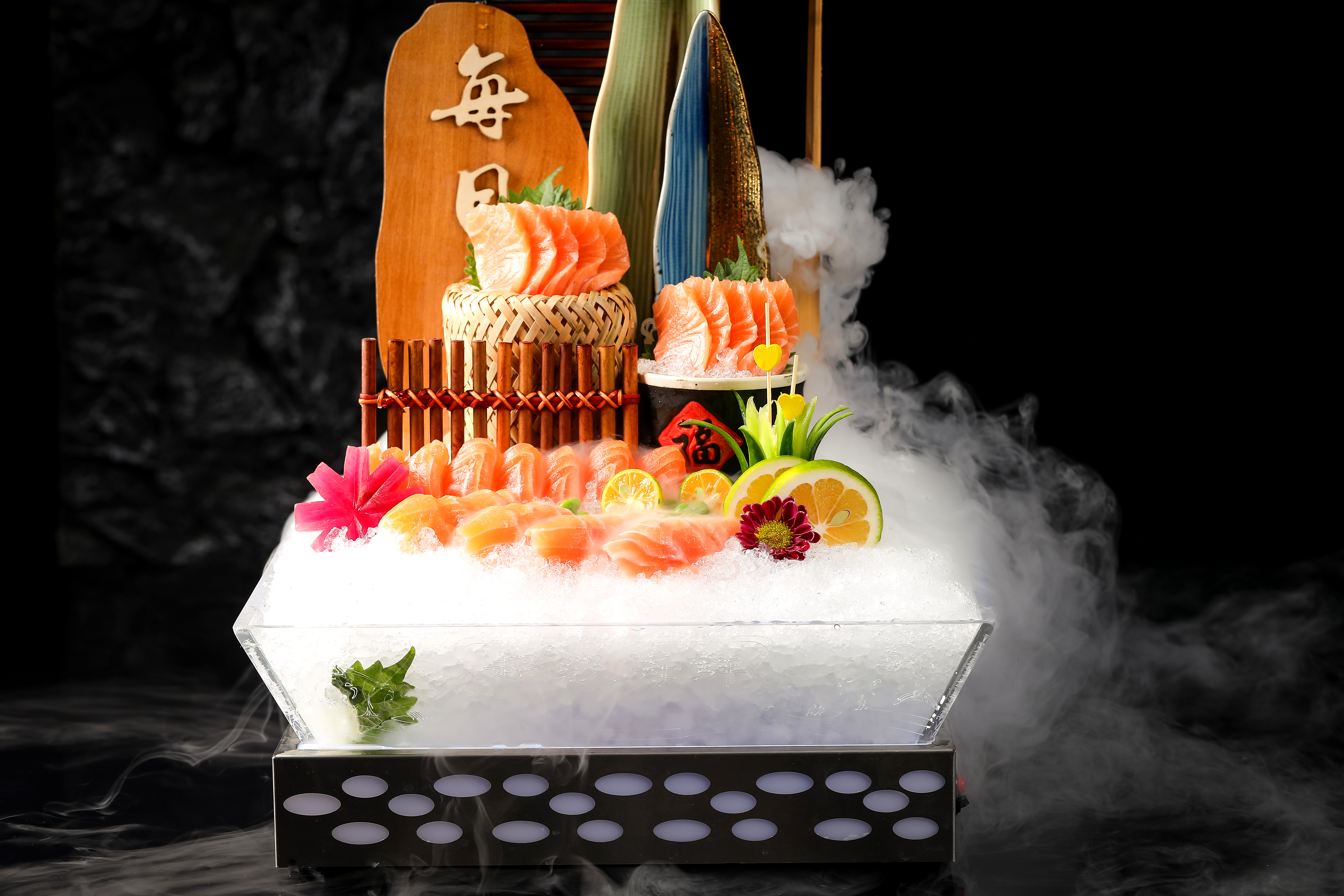 十九度虹鳟鱼刺身